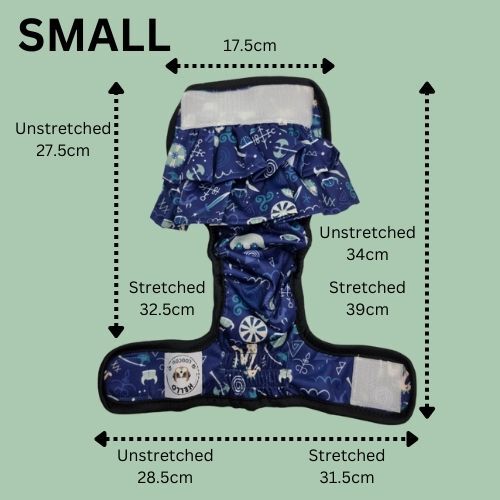 x8 Female Dog Nappies Diaper Pants Menstrual Senior Physiological