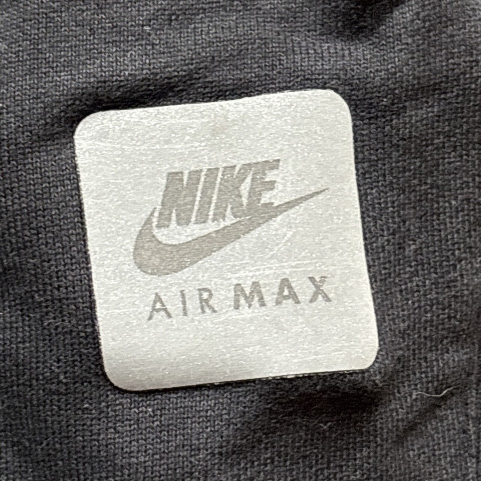 Nike Air Track Pants Mens Large Black Tracksuit Bottoms Joggers With