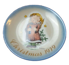 CHRISTMAS PLATE-1979- HUMMEL- Sister Berta Hummel- Ninth Limited Edition- Angel