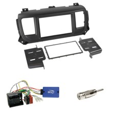 Clarion Lenkradinterface Doppel 2-DIN Blende Toyota Proace Citroen Jumpy ab2016