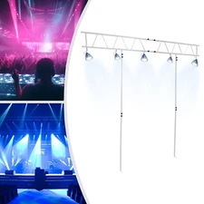 Light Truss Stand System - Trussing DJ Booth Kit Lighting Stage PA Speaker T-Bar