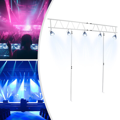 Light Truss Stand System - Trussing DJ Booth Kit Lighting Stage PA Speaker T-Bar
