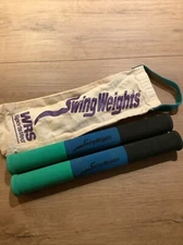 Swing Weights + Bag for Excercise Golf Sports 1lb. WRS Sports Med Walking