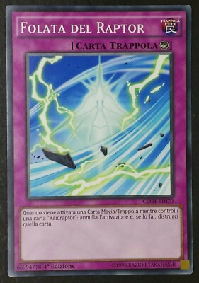 FOLATA DEL RAPTOR auf Italienisch CORE-IT070 Gemeinde YUGIOH