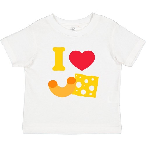 Inktastic I Heart Mac And Cheese Toddler TShirt Macaroni Love