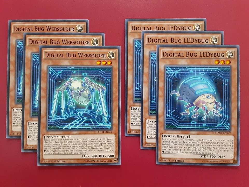 Yugioh Digital Bug Deck 57 Card Insect Cicada King Oily Budget Tournament Ready - Image 3 of 4