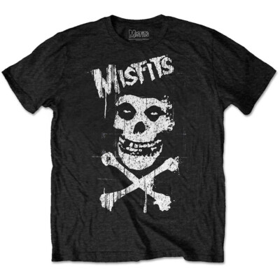 Misfits- Cross Bones --Black T-shirt