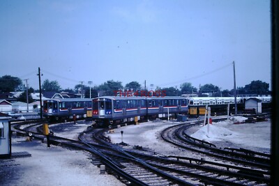 Original 1978 CTA Chicago Transit Authority Berwyn Storage Yard Slide #2871