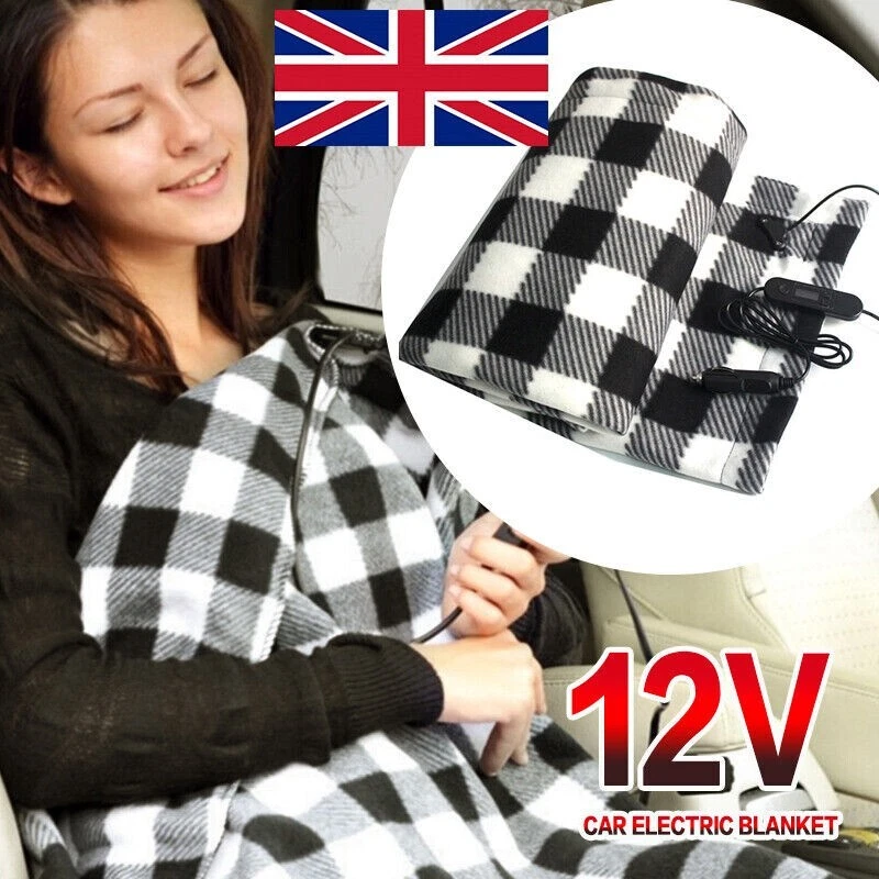 Electric Heated Wrap Blanket for Car Truck Van Winter Warm Travel Gadget  12V/24V | eBay