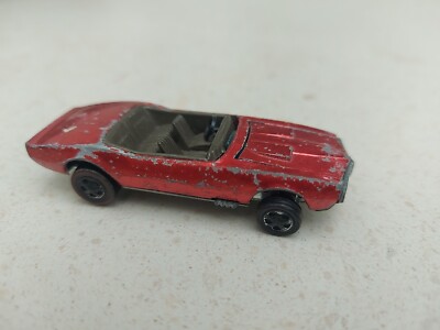 Hot Wheels Redline 1967 Mattel Custom Firebird HK rot Vintage Diecast 