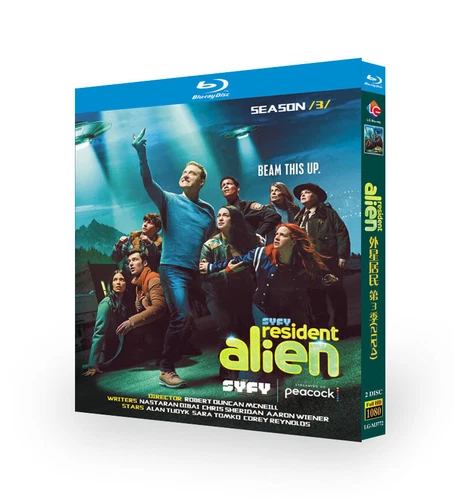 Resident Alien Season 3 (2024)     2-Discs All Region New Boxed