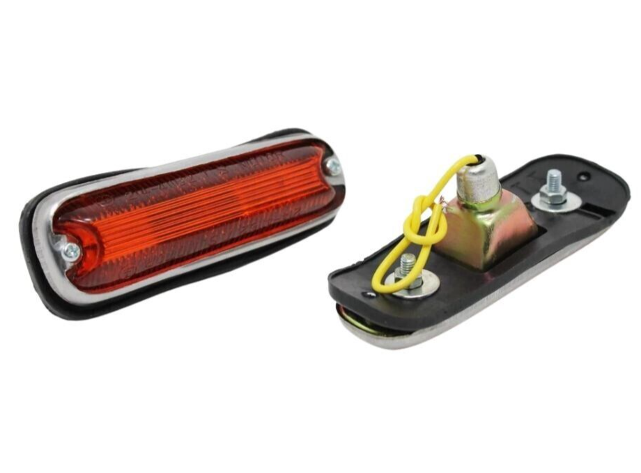 Mazda RX2 1000 Ute 1200 1300 Pair Side Guard Turn Signal Lights Left Right