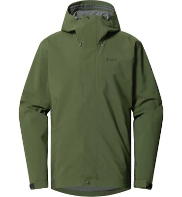 Haglöfs Breeze Proof Jkt Men Outdoorjacke Regenjacke Wetterschutz seaweed green