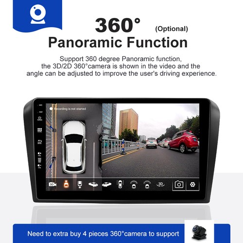 Carplay For Mazda 3 2006-2012 Android14 Car Radio Stereo GPS Sat Nav DSP 8+256GB - Picture 8 of 20