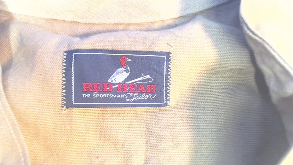 Vintage-RED HEAD-Duck- Bird Hunting Vest-24- Shotgun Shell Holders- Brown -Small - Image 2 of 4