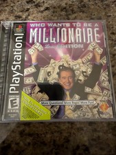 Who Wants To Be A Millionaire 2nd Edition PS1 CIB W/ Manual - PlayStation