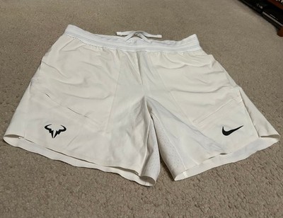 Nike Court Dri-Fit ADV Rafa Nadal Tennis Shorts White DD8543-100