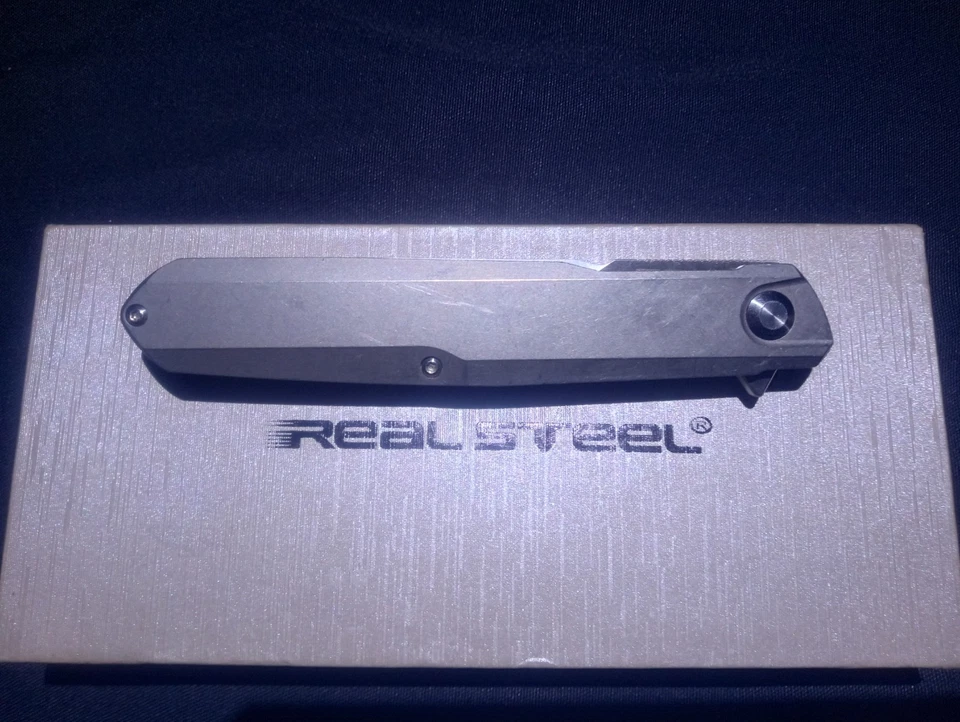 Real Steel S5 Metamorph Knife Titanium FrameLock Flipper S35VN 3.5" Blade 9513 - Image 3 of 4