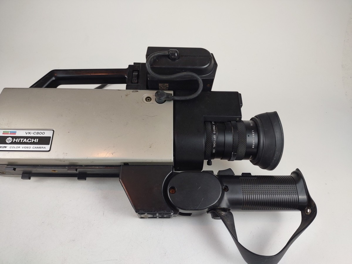 ビデオカメラ HITACHI VK-C800R Vintage Hitachi VK-C800 1980s Color Camera Video Camcorder