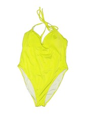 Old Navy Women Yellow One Piece Swimsuit XL