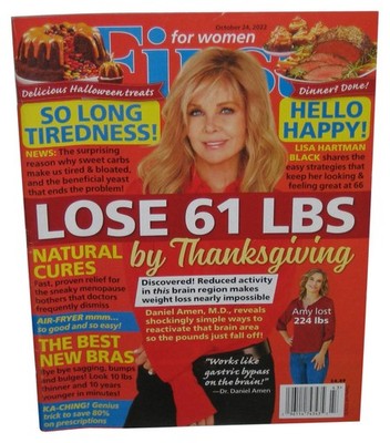First For Women Magazin 24. Oktober 2022 Buch Lisa Hartman (Black Cover)
