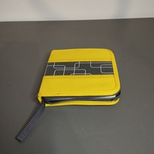 Custodia porta CD/DVD lato morbido vintage Ikea 1999 gialla buone condizioni 