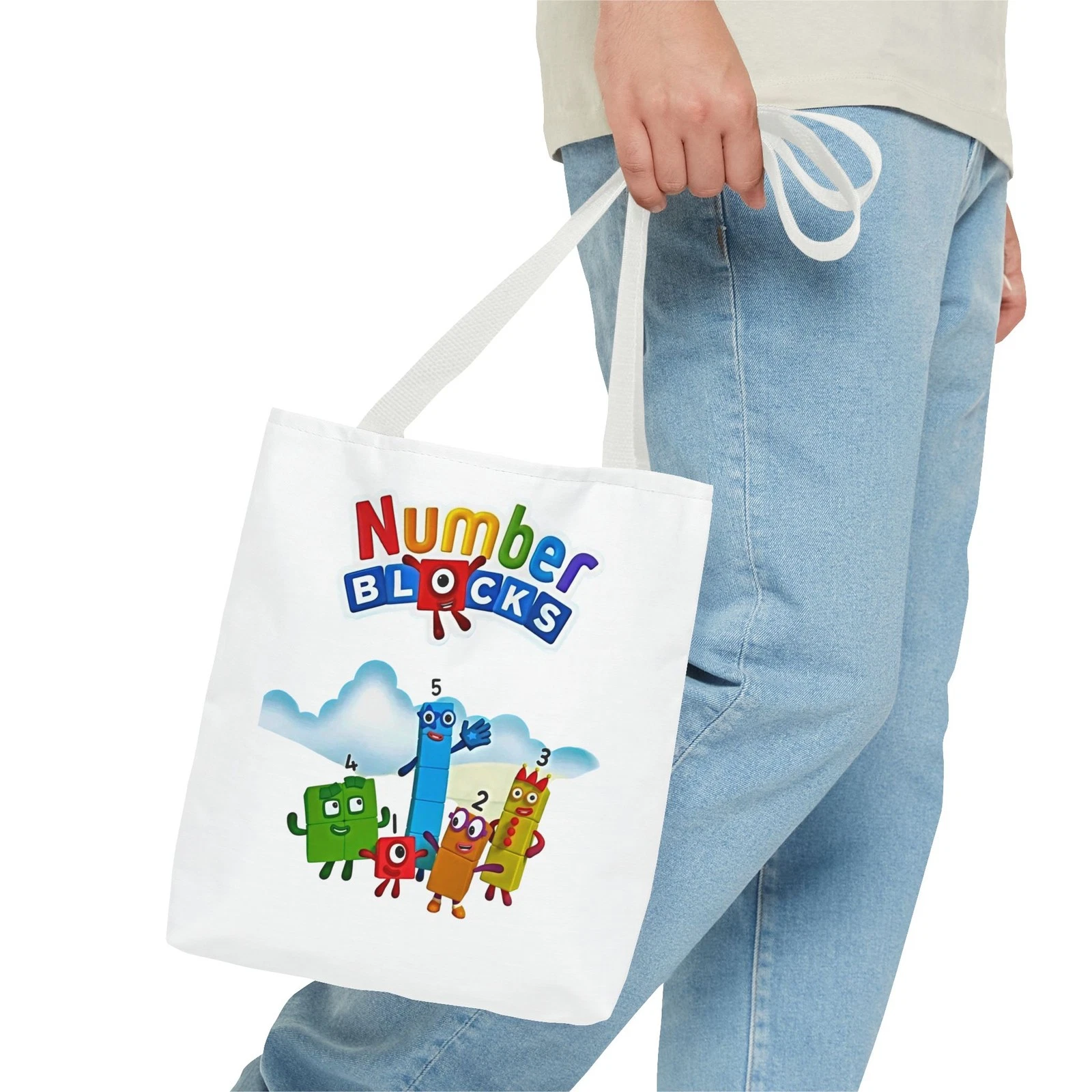Number Blocks Tote Bag for Kids