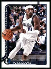 2025-26 Topps #171 Brandon Williams Dallas Mavericks 54949