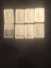U.S. Army * Lot of 8-1 Gram .999 Fine Silver Bar Ingot*PATRIOTIC*￼ ⭐️ONE MONEY⭐️