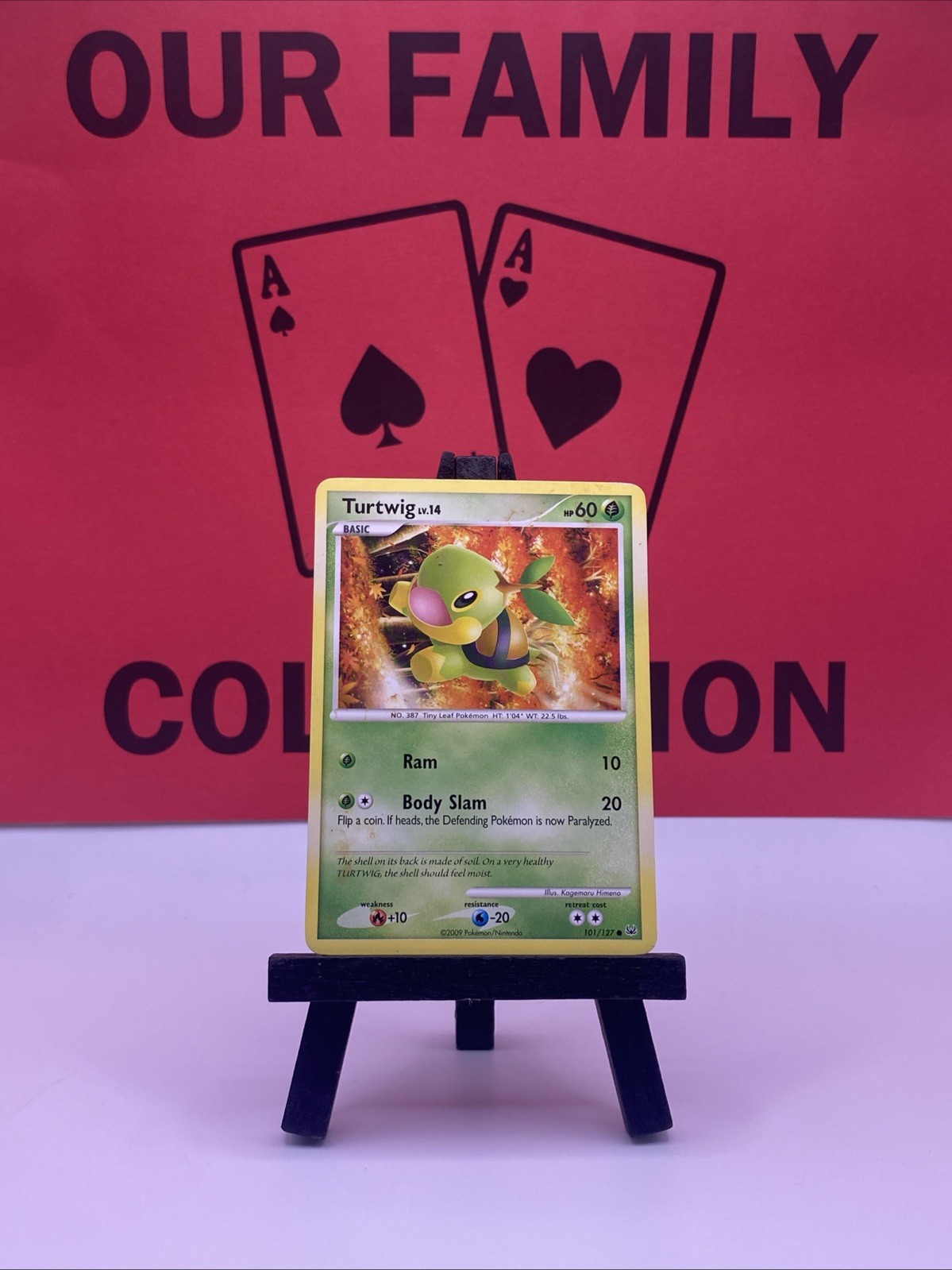 Turtwig 101/127 Platinum Pokemon TCG Regular Common 2009 LP