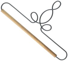 Ackfeld 8 Inch Gray Wire Hanger for Quilting and Craft Display Projects