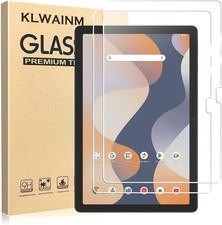 2 Pack Tablet Tempered Glass Screen Protector for Onn. 10.1" 9H Anti Scratch