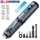4-in-1 Powerful Car Vacuum Cleaner Cordless Strong Suction Handheld Cleaning UK.