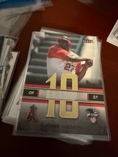 2007 Fleer Perfect 10 Vladimir Guerrero #PA-VG Angels HOF