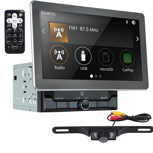 Dual XDCPA11BT 10.1" Screen Bluetooth USB AM/FM Car Stereo with Parking Camera