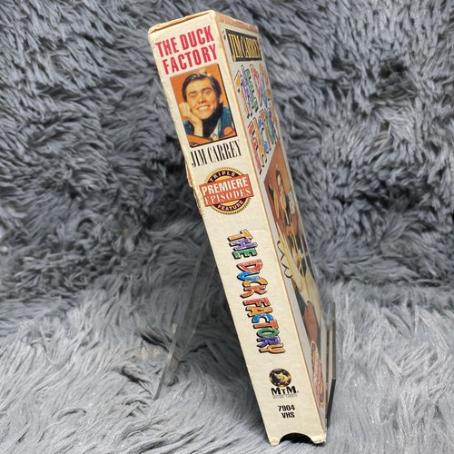 Jim Carrey- The Duck Factory VHS Tape 1984 Sitcom Premiere Episodes Home Video - Picture 3 of 8