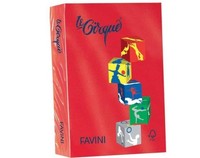 Favini Le Cirque Papier A4 160 G/M² 250 Blatt Scharlachrot