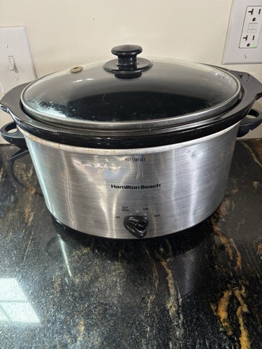Olla de cocción lenta Hamilton Beach 6qt ovalada modelo 33167 - Imagen 1 de 2
