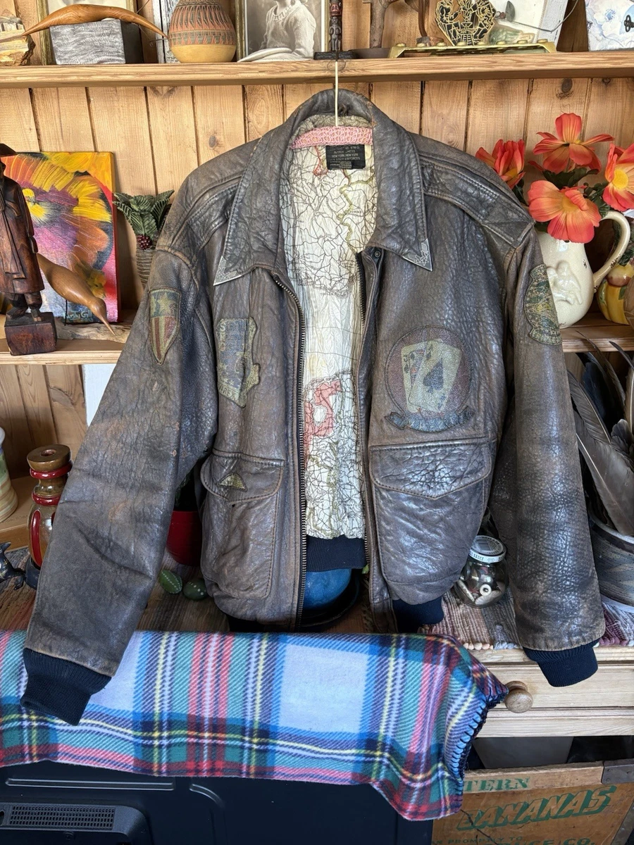 Avirex A2 Flight Jacket In Men'S Coats & Jackets for sale - eBay