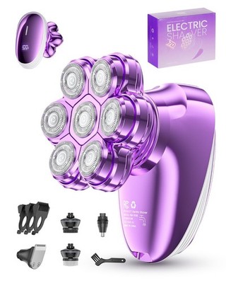 New in box 5-in-1 Electric Razors for Women, 7D Magnetic Heads Full Body Shaver,