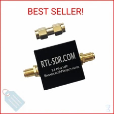 Broadcast AM Reject High Pass Filter (2.6 MHz HPF) by RTL-SDR Blog