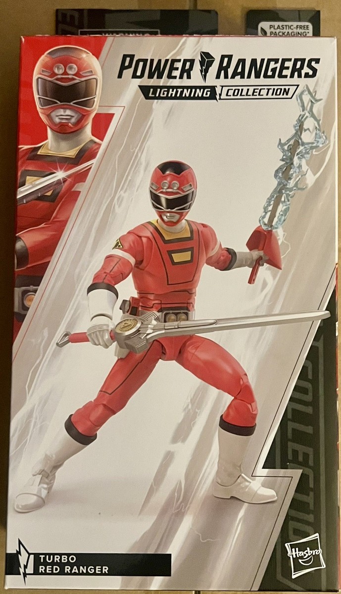 Power Rangers Lightning Collection Turbo Red Ranger | eBay