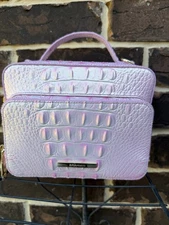 NWT $295 BRAHMIN Tori Rose Water Mebourne leather soft pink  Crossbody