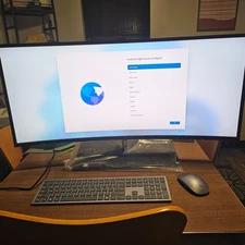 HP EliteOne 1000 G1 Curved AIO 34" (i7-7700 - 8GB RAM - 256GB SSD - Win10 Home)