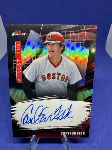 2026 Topps Finest Carlton Fisk Red (RAW)