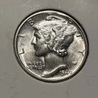 1940-D Mercury Dime Gem BU