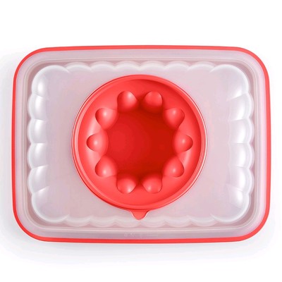 Tupperware Jel Party Jello Mold 10 1/2 Cups Rectangle Red/molde rectangular 