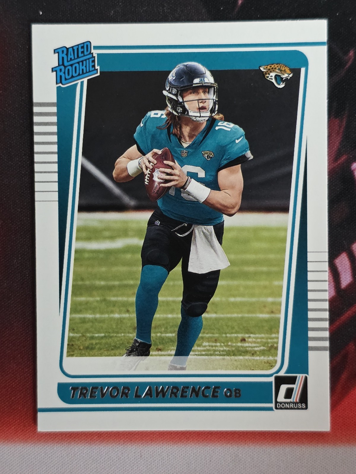 2021 Panini Donruss Football Trevor Lawrence Rated Rookie RC #251