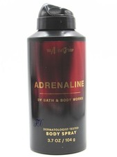 BATH  BODY WORKS ADRENALINE MEN'S BODY SPRAY 3.7 OZ