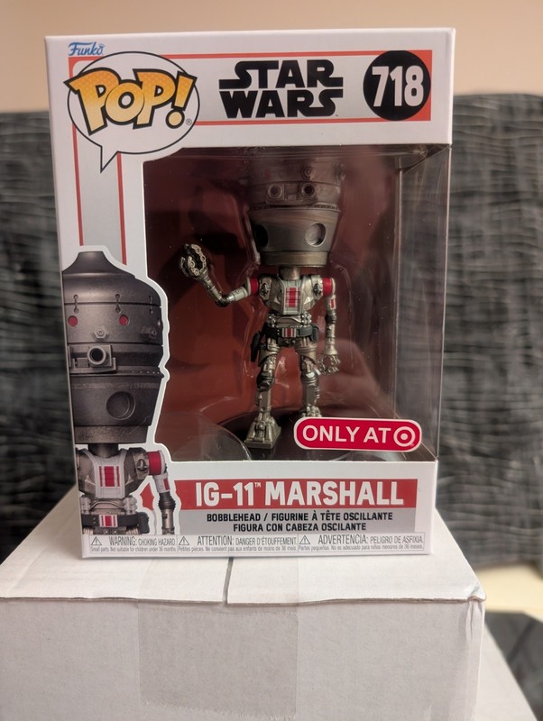 Funko Pop Star Wars 718 IG-11 Marshall Target Exclusive